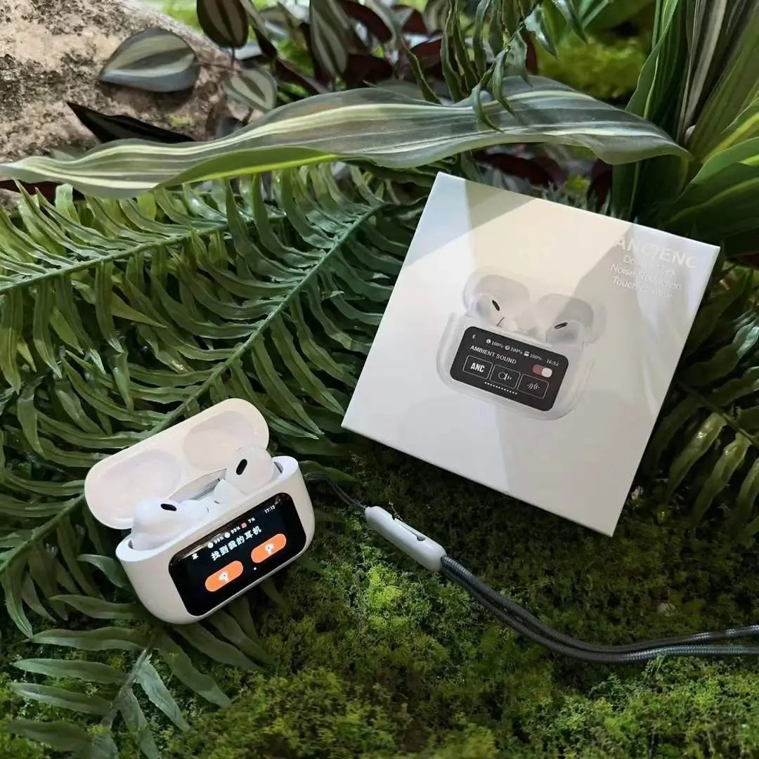 A9 Pro ANC + ENC Smart Display TWS Earbuds