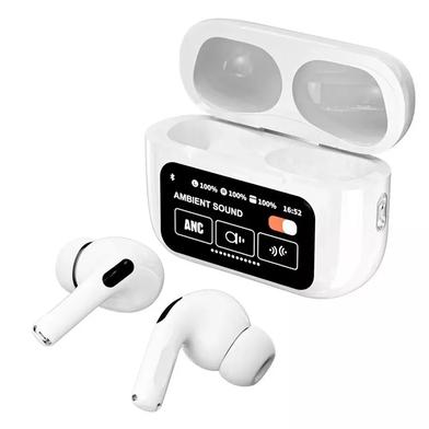 A9 Pro ANC + ENC Smart Display TWS Earbuds