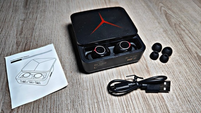 M90 Pro TWS Gaming Earbuds with Power Bank Case
